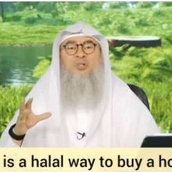 What is a halal way to buy a house?