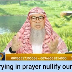 Does crying in prayer nullify wudu? (cigarette...) Things that break wudu