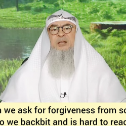 How to seek forgiveness if you backbit someone & its hard to reach them?