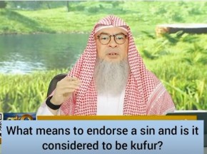 What's endorsing sins Is it kufr to endorse sins Is insisting on committing sin kufr