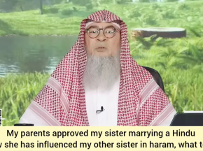 Parents approve sister marrying Hindu, other sister doing haram (clubbing, boys...)