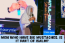 Men who have big mustaches, is it part of Islam #islam #islamic #quran #allah #hijab