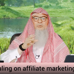Affiliate marketing Writing reviews of products on websites that lead to haram sites