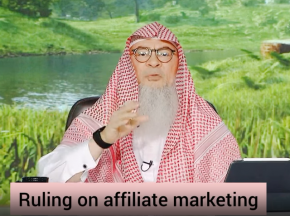 Affiliate marketing Writing reviews of products on websites that lead to haram sites