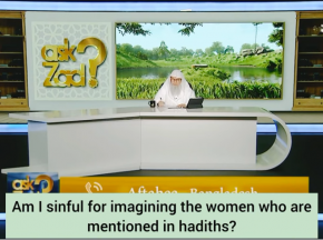 Am I sinful for imagining women mentioned in hadiths like the pr*stitute who gave water to dog