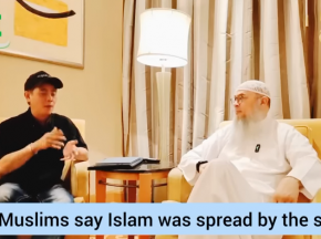 Non muslims say Islam was spread by the sword