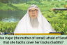 Was Hajar (mother of Ismail) afraid of Sarah that she had to cover her tracks?