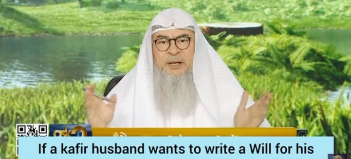 If kafir husband wants to write Will for his revert wife, How to do in kafir country