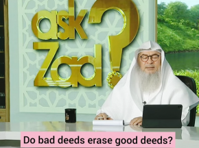Do bad deeds erase good deeds?