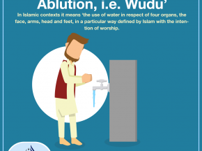 Ablution, i.e. Wudu’