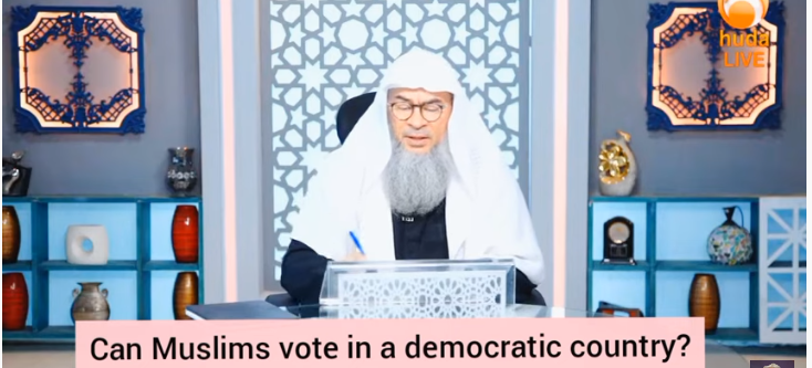 ​Can muslims vote in a democratic country, is voting islamic?