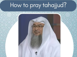 How to pray tahajjud