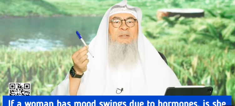 If a woman has mood swings due 2 hormones Is she sinful if she misbehaves with her parents, husband?