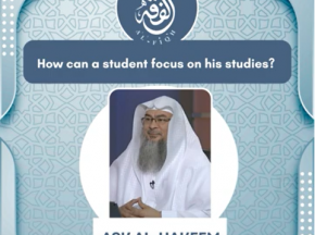 How can a student focus on his studies