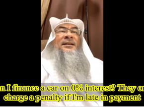 Can I finance a Car on 0% interest, they charge a Penalty only if I am late in monthly payment