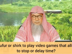 Is it kufr / shirk 2 play video games that allow us 2 stop or delay time (Haram Games to play)