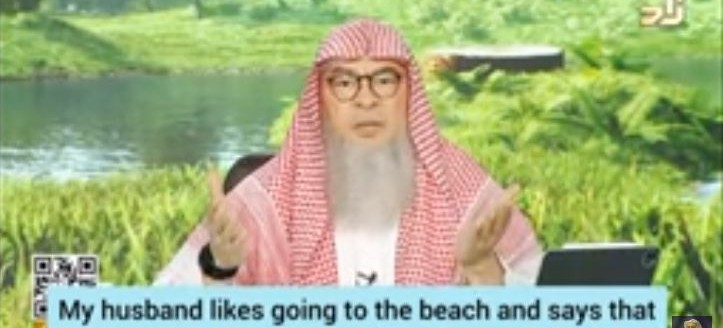 I like to go to the beach to relax, will lower my gaze from haram, is it permissible assim al hake