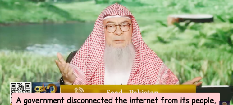 Government disconnected Internet from its people, is it allowed in Islam Rebelling against the ruler