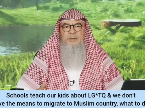Schools teach our children L*BTQ & we don't have means to migrate, what to do
