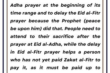 The Eid prayer (part 4 of 7)