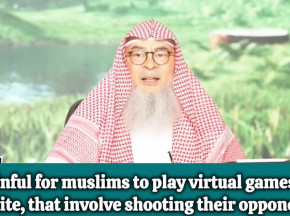 Can we play video games like Fortnite that involve shooting our opponents? #islam