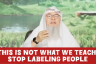 Blaming Zad Academy for a Sheikh's view! It's not what we teach Stop labeling people