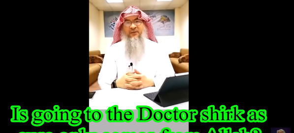 Is going to a doctor Shirk as cure comes only from Allah?