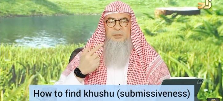 How to find khushu, submissiveness, concentration in prayer (Salah)?