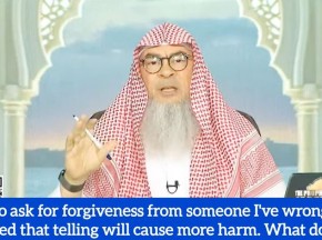 Seeking forgiveness from someone I have wronged (cause more harm than good?) #assim