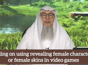 Ruling on revealing female characters in Video Games Anime Cartoons
