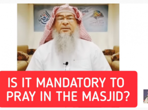 Is it Mandatory to pray in the masjid?