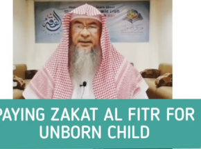 Paying Zakat Al Fitr for an unborn child