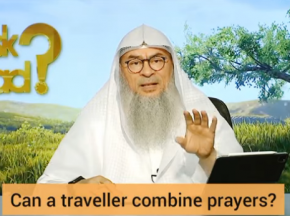 Can a traveler combine prayers?