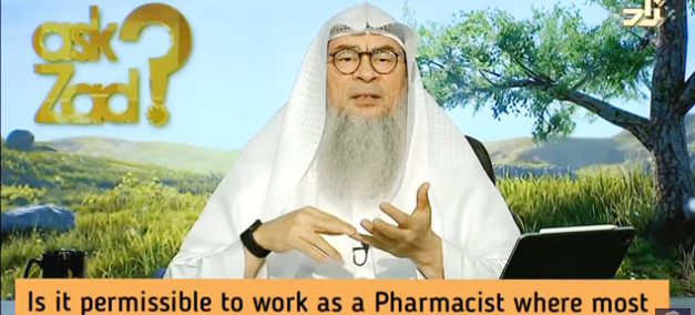 Is it OK to work as a Pharmacist where most products may contain haram ingredients?