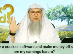 If I use a cracked software & make money off it, are my earnings haram?