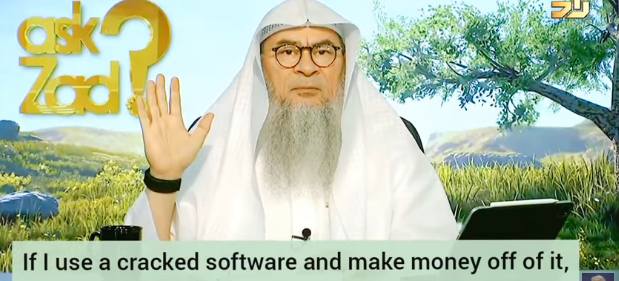 If I use a cracked software & make money off it, are my earnings haram?