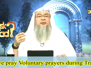 Should we pray voluntary prayers while traveling?