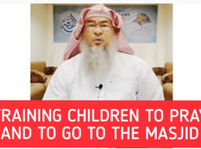 Training children to pray and to go to the masjid