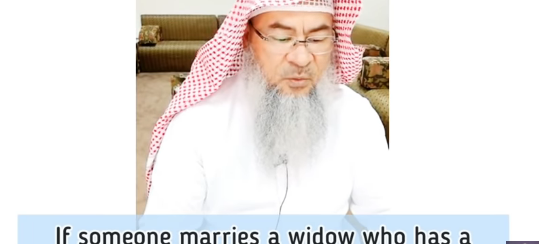 If a man marries a widow, is her daughter a mahram for him?