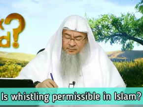 Is Whistling permissible in Islam?