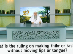 ​Ruling on making dhikr, tasbeeh, dua, reciting Quran without moving lips or tongue