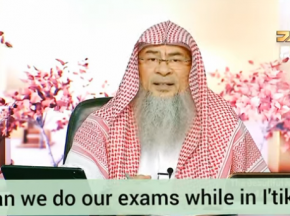 Can we write our exams while in eitikaf?