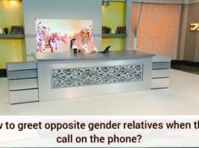 How to greet opposite gender non mahrams on the phone?