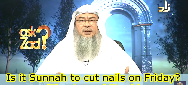 Is it Sunnah to cut nails on Friday?