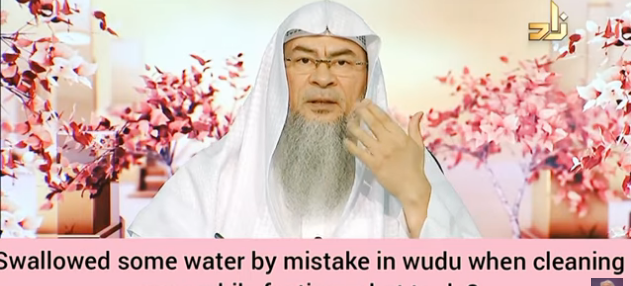 Swallowed some water by mistake when rinsing nose in wudu while fasting, what to do?