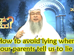How to avoid lying when our parents ask us to lie?