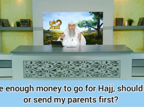 If I have money to go for hajj, should I go or send my parents first?