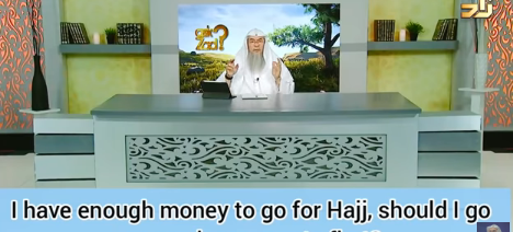 If I have money to go for hajj, should I go or send my parents first?