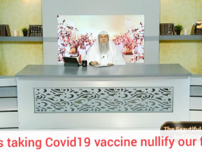 Does taking Covid 19 vaccine nullify our fast?
