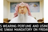 Is wearing perfume and using the Miswak mandatory on Friday?